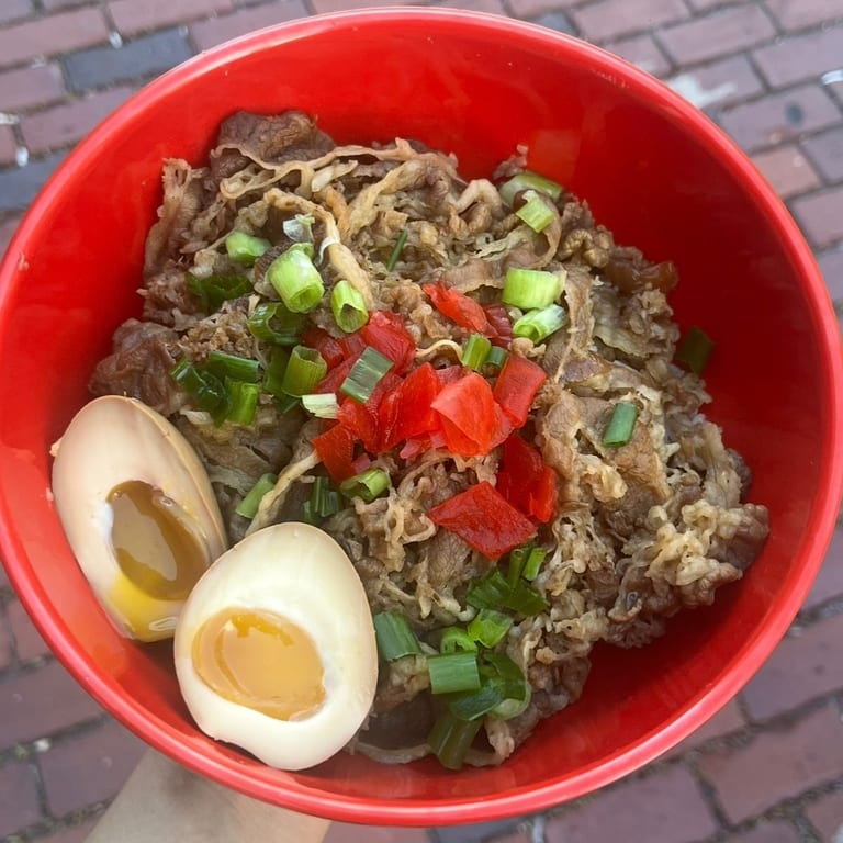 Delicious Gyudon Experience